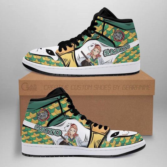 Sabito Sneakers Custom Anime Demon Slayer Shoes - 1 - GearAnime