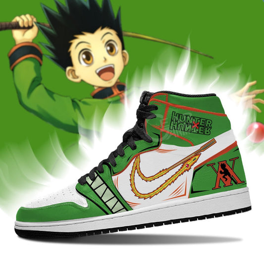 Gon Freecss Hunter X Hunter Sneakers Power HxH Anime Shoes - 3 - GearAnime