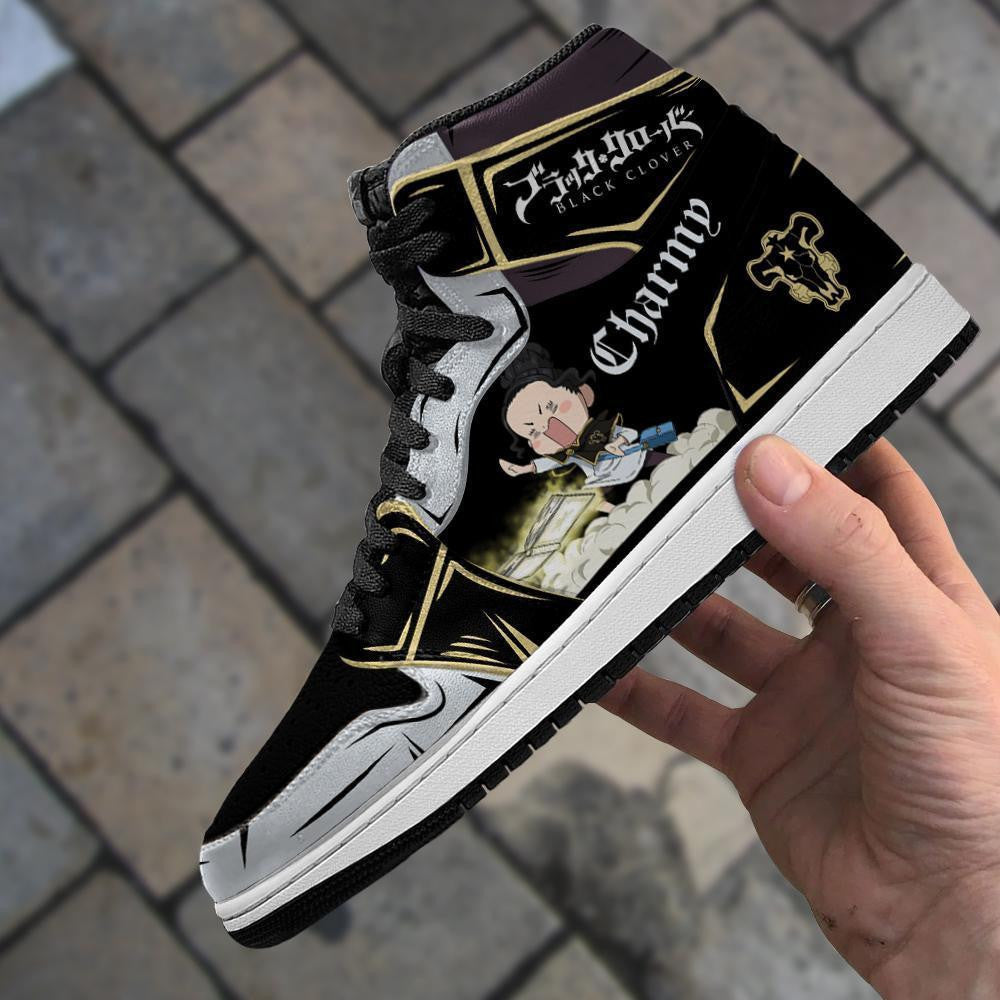 Black Bull Charmy La Sneakers Black Clover Anime Shoes - 4 - GearAnime