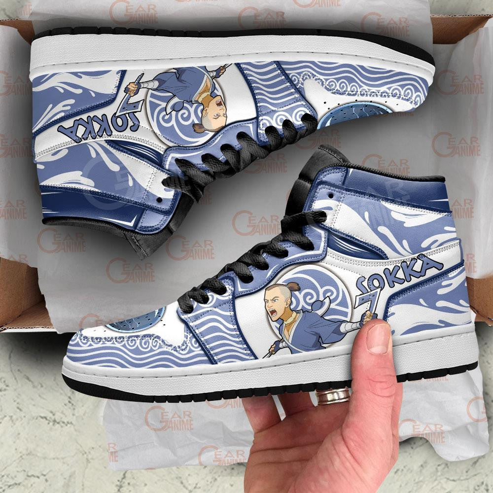 Sokka Sneakers Custom Avatar The Last Airbender Anime Shoes - 3 - GearAnime