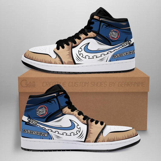 Inosuke Sneaker Boots J1 No Pic Demon Slayer Shoes Anime Fan Gift MN06 - 1 - GearAnime