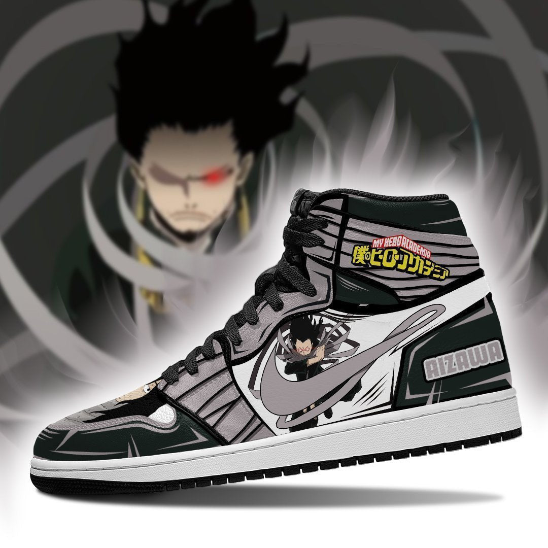 Shouta Aizawa Sneakers Custom Anime My Hero Academia Shoes - 3 - GearAnime