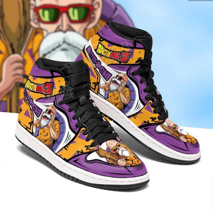 Master Roshi Sneakers Custom Anime Dragon Ball Shoes - 2 - GearAnime