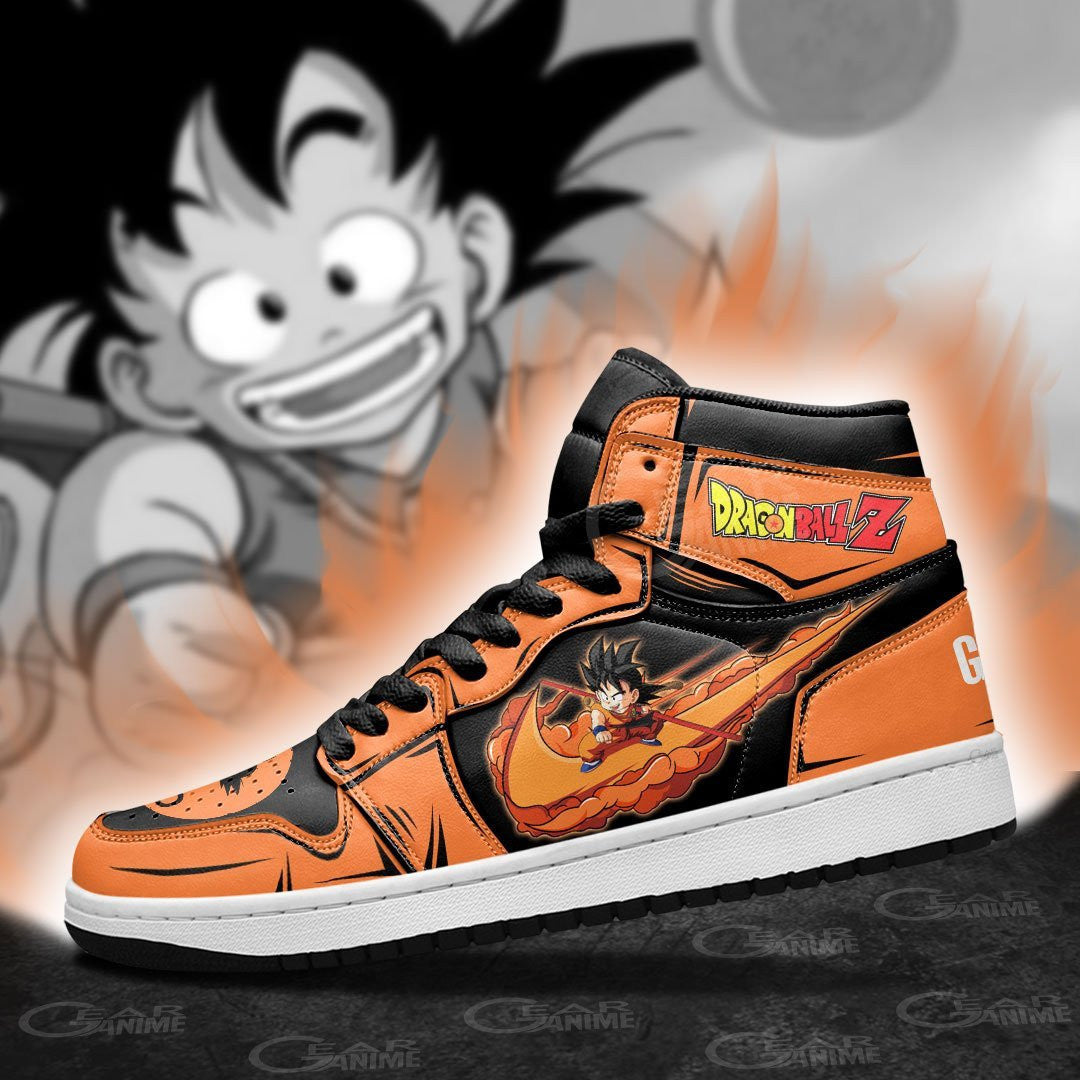Goku Flying Nimbus Sneakers Kintoun Dragon Ball Custom Anime Shoes - 4 - GearAnime