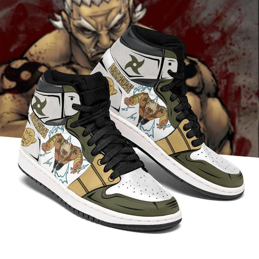 A Fourth Raikage Sneakers Custom Anime Shoes - 1 - GearAnime