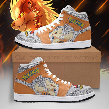Arcanine Sneakers Custom Anime Pokemon Shoes - 1 - GearAnime