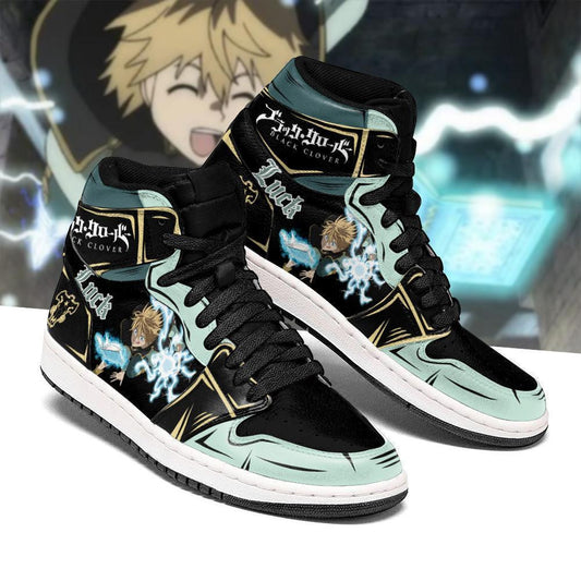 Black Bull Luck Voltia Sneakers Black Clover Anime Shoes - 1 - GearAnime