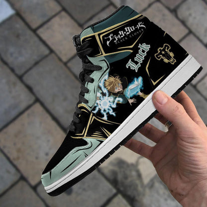 Black Bull Luck Voltia Sneakers Black Clover Anime Shoes - 4 - GearAnime