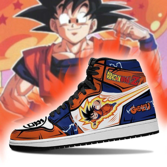 Goku Sneakers Custom Anime Dragon Ball Shoes - 3 - GearAnime