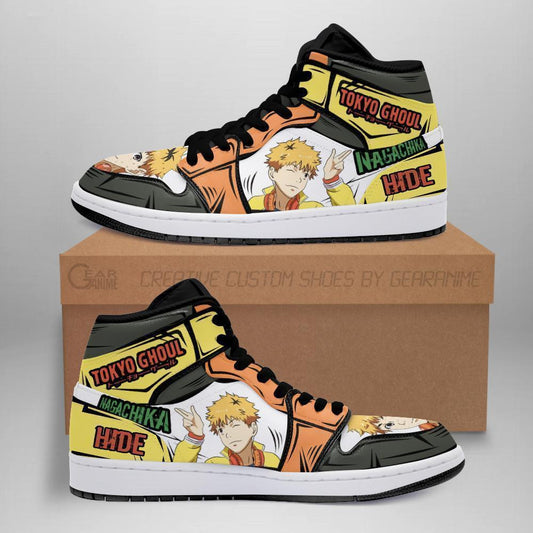 Hideyoshi Hide Sneakers Custom Tokyo Ghoul Anime Shoes MN05 - 1 - GearAnime