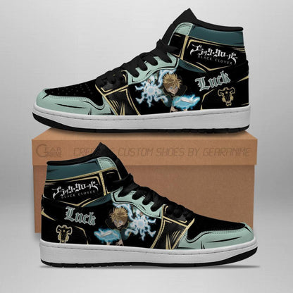 Black Bull Luck Voltia Sneakers Black Clover Anime Shoes - 2 - GearAnime