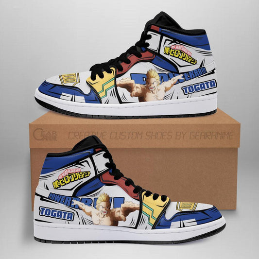 BNHA Mirio Togata Sneakers Custom Anime My Hero Academia Shoes - 1 - GearAnime