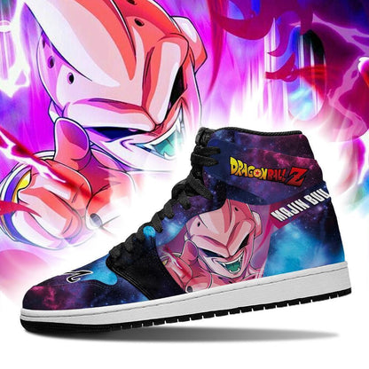 Majin Buu Sneakers Galaxy Custom Dragon Ball Anime Shoes - 3 - GearAnime