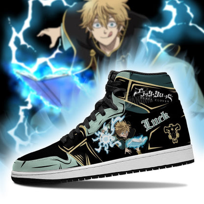 Black Bull Luck Voltia Sneakers Black Clover Anime Shoes - 3 - GearAnime