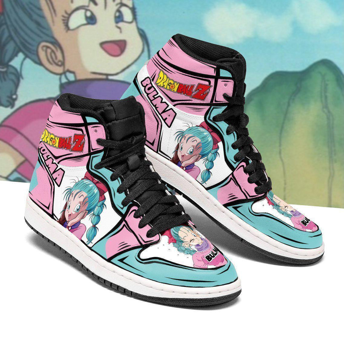 DBZ Bulma Sneakers Custom Anime Dragon Ball Shoes - 2 - GearAnime
