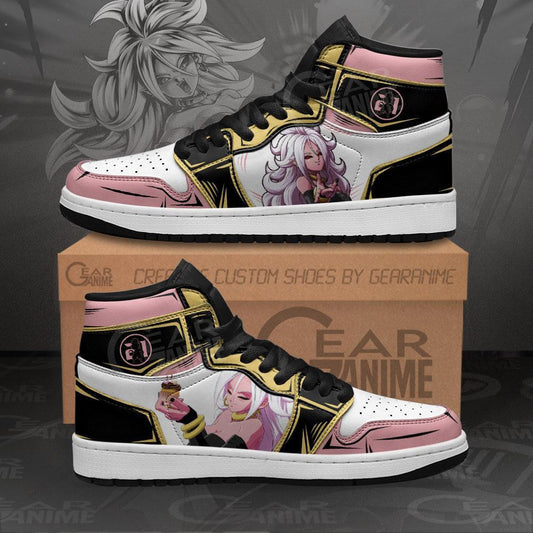 DBZ Android 21 Sneakers Dragon Ball Custom Anime Shoes - 1 - GearAnime