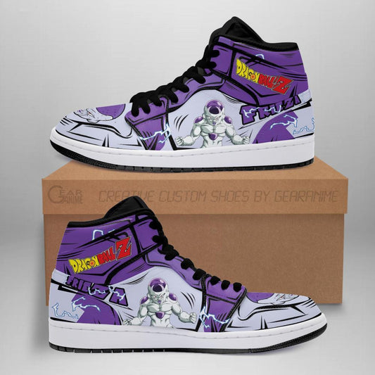DBZ Frieza Sneakers Custom Anime Dragon Ball Shoes - 1 - GearAnime