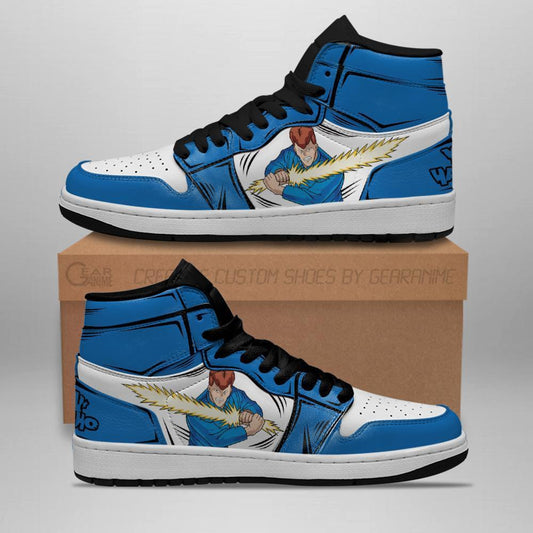 Yu Yu Hakusho Kazuma Kuwabara Sneakers Custom Anime Shoes - 1 - GearAnime
