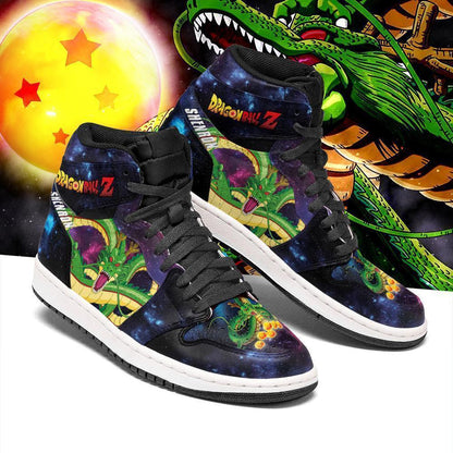 Shenron Sneakers Galaxy Custom Dragon Ball Anime Shoes - 2 - GearAnime