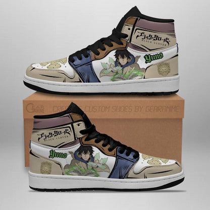 Grimore Yuno Sneakers Black Clover Anime Shoes - 2 - GearAnime