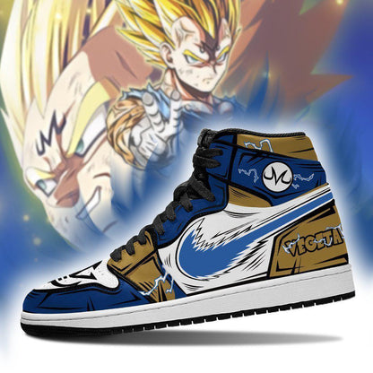 Vegeta Sneakers Custom Anime Dragon Ball Shoes - 3 - GearAnime