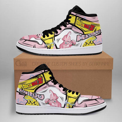 Skinny Majin Buu Sneakers Custom Anime Dragon Ball Shoes - 1 - GearAnime