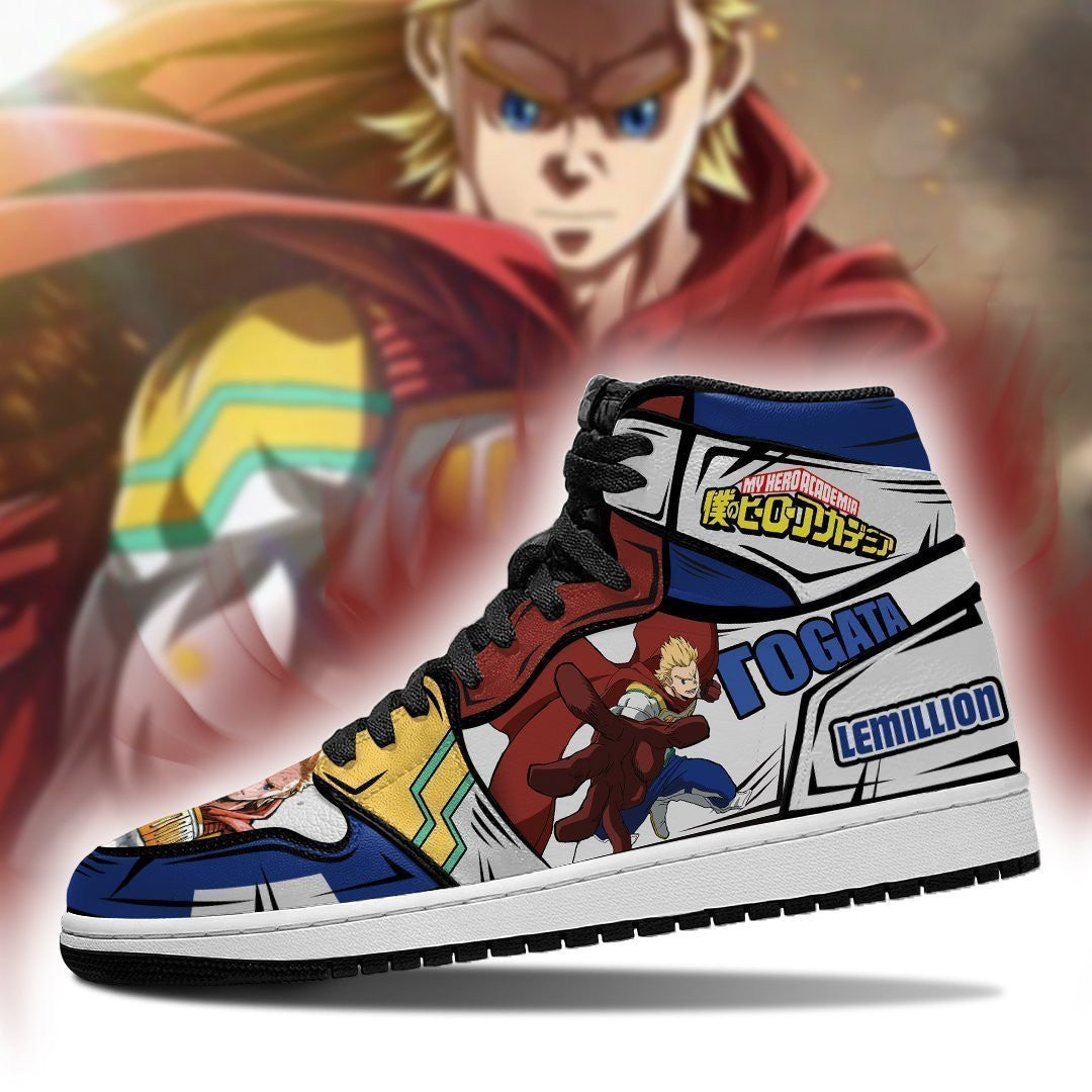 BNHA Lemillion Mirio Togata Sneakers Custom Anime My Hero Academia Shoes - 3 - GearAnime