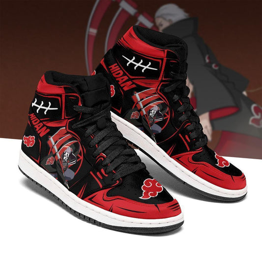 Hidan Shoes Akatsuki Symbol Costume Anime Sneakers - 1 - GearAnime
