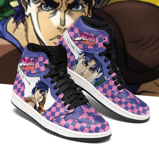 JoJo's Bizarre Adventure Sneakers Jonathan Joestar Anime Shoes - 1 - GearAnime