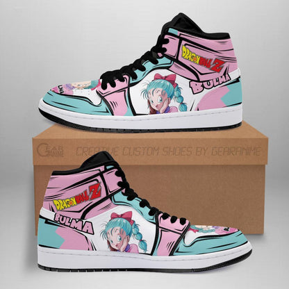 DBZ Bulma Sneakers Custom Anime Dragon Ball Shoes - 1 - GearAnime