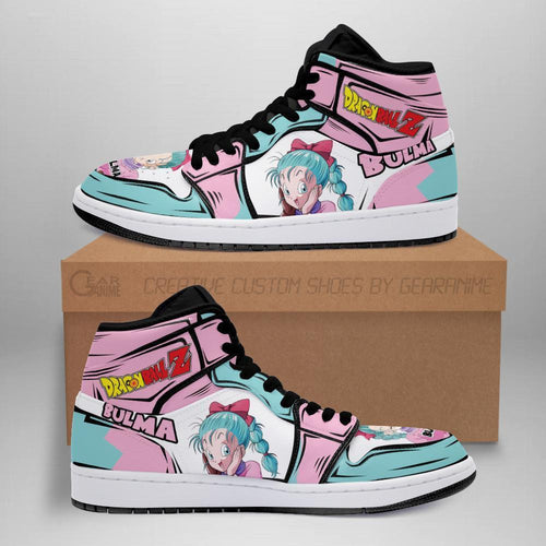 DBZ Bulma Sneakers Custom Anime Dragon Ball Shoes - 1 - GearAnime