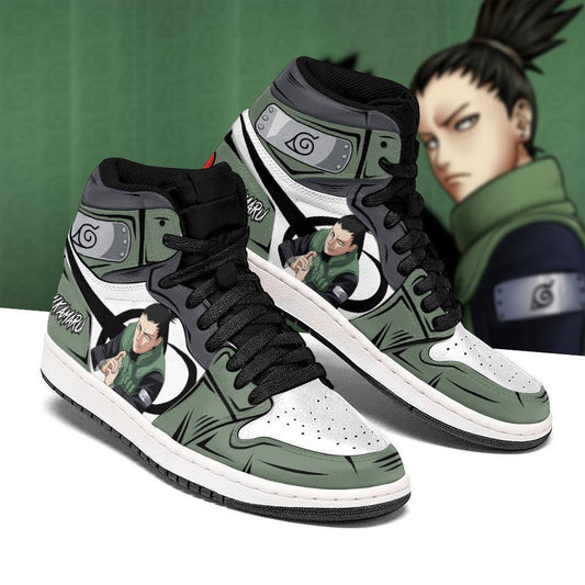 Shikamaru Shoes Uniform Costume Anime Sneakers - 1 - GearAnime