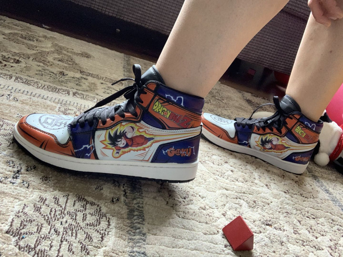 Goku Sneakers Custom Anime Dragon Ball Shoes - 5 - GearAnime