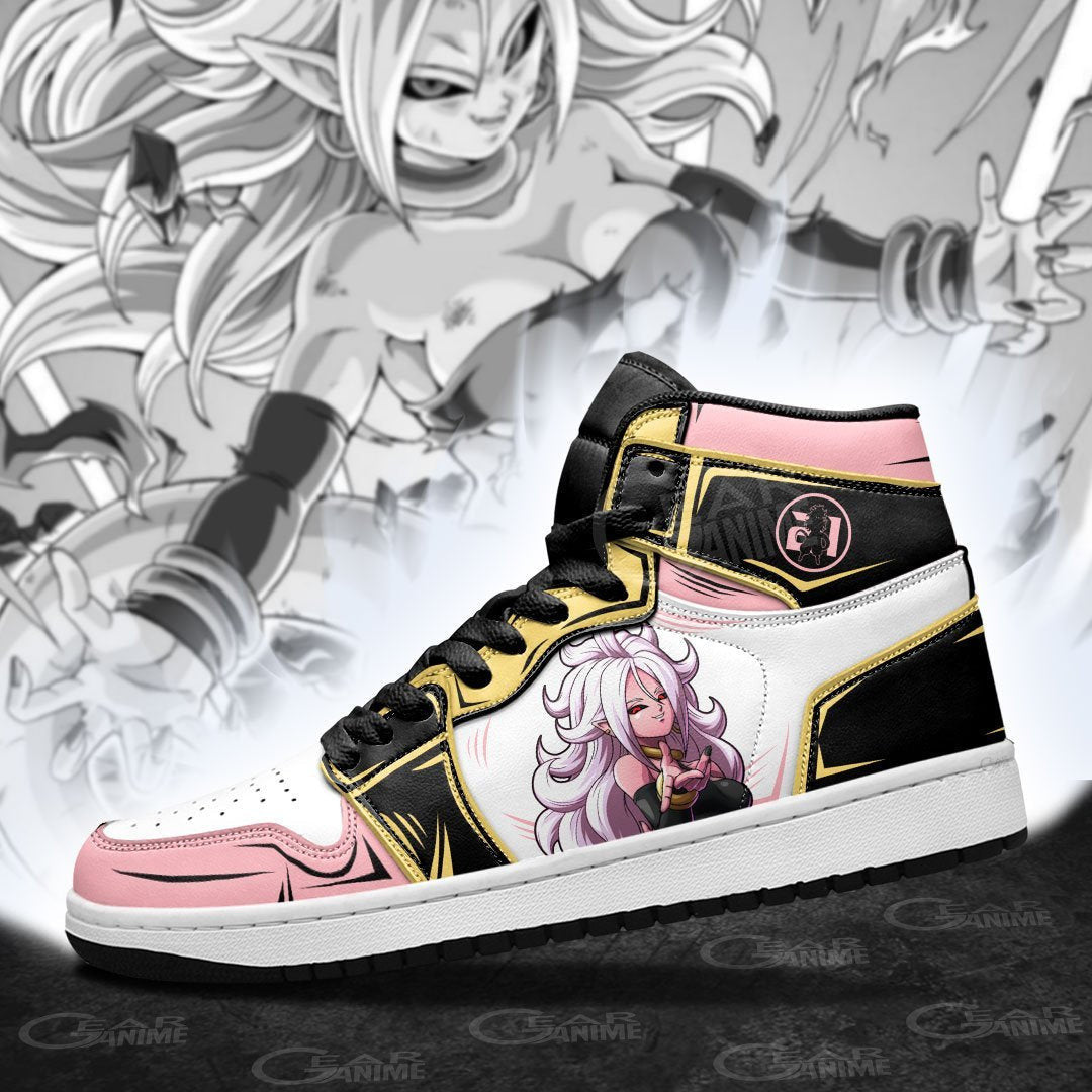 DBZ Android 21 Sneakers Dragon Ball Custom Anime Shoes - 4 - GearAnime
