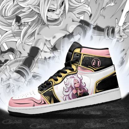 DBZ Android 21 Sneakers Dragon Ball Custom Anime Shoes - 4 - GearAnime