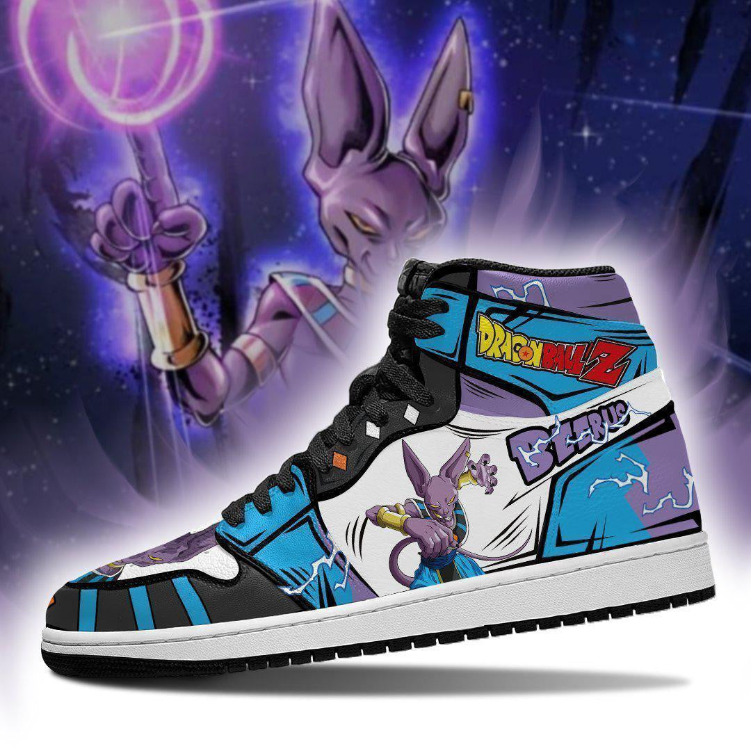 Dragon Ball Beerus Sneakers Custom Anime DBZ Shoes - 3 - GearAnime
