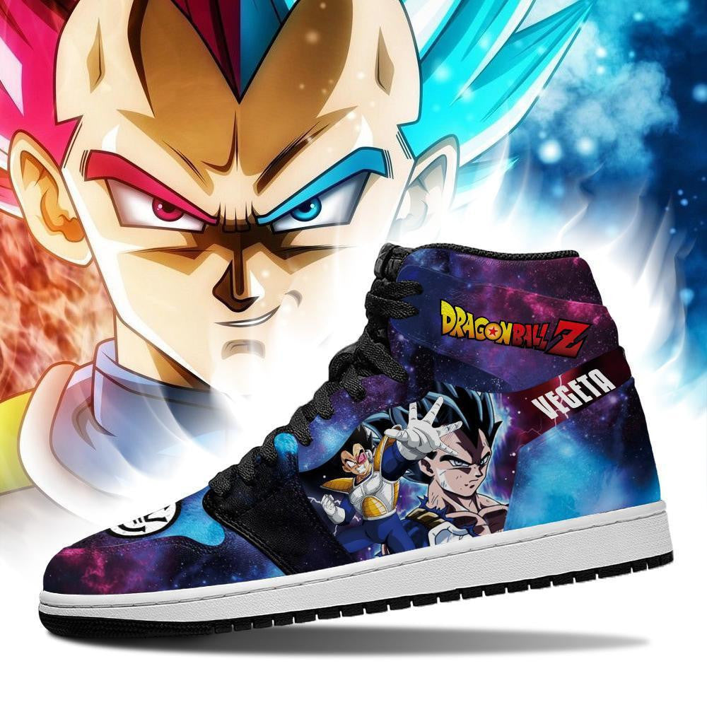 Vegeta Sneakers Galaxy Custom Dragon Ball Anime Shoes - 3 - GearAnime