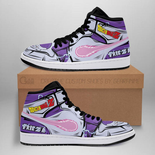 DBZ Frieza Sneakers Custom Anime Dragon Ball Shoes - 1 - GearAnime