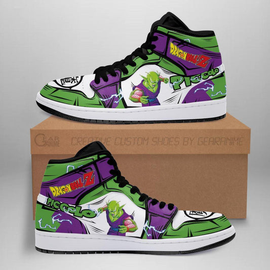 Piccolo Sneakers Custom Anime Dragon Ball Shoes - 1 - GearAnime
