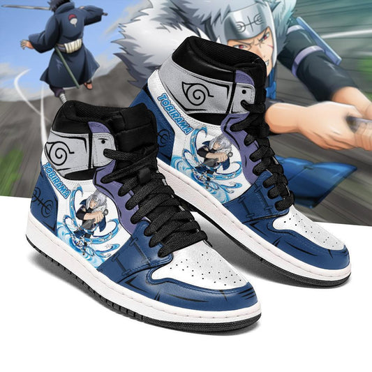 Tobirama Senju Sneakers Water Skill Anime Sneakers - 1 - GearAnime