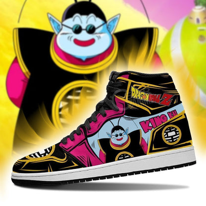 King Kai Sneakers Custom Anime Dragon Ball Shoes - 3 - GearAnime