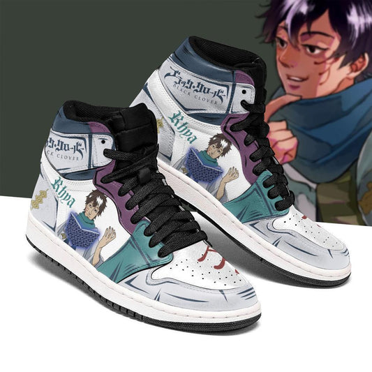Third Eye Rhya Sneakers Black Clover Anime Shoes - 1 - GearAnime