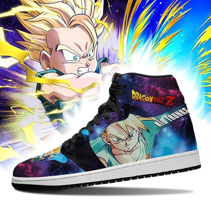 Kid Trunks Sneakers Galaxy Custom Dragon Ball Anime Shoes - 3 - GearAnime
