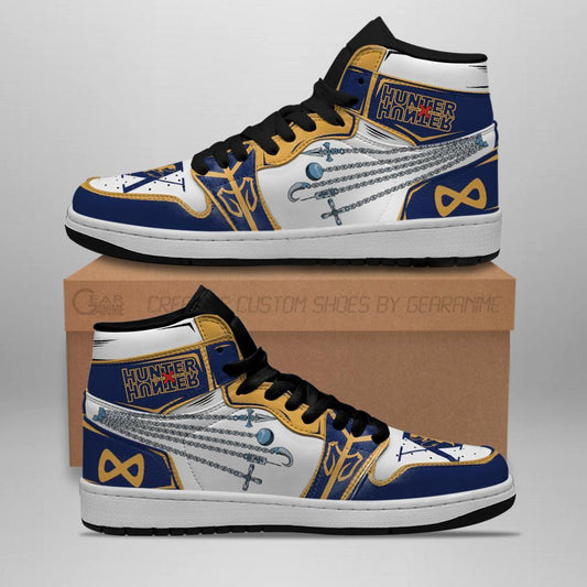 Kurapika Hunter X Hunter Sneakers Chains HxH Anime Shoes - 1 - GearAnime