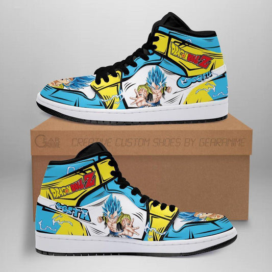 Gogeta Sneakers Custom Anime Dragon Ball Shoes - 1 - GearAnime
