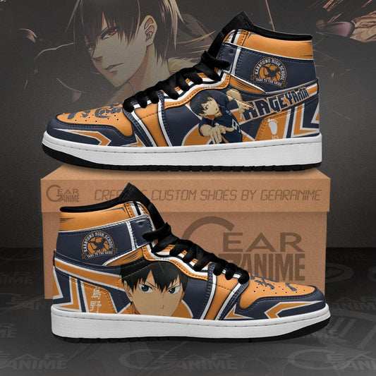 Karasuno Kageyama Tobio Sneakers Haikyuu Anime Shoes MN10 - 1 - GearAnime