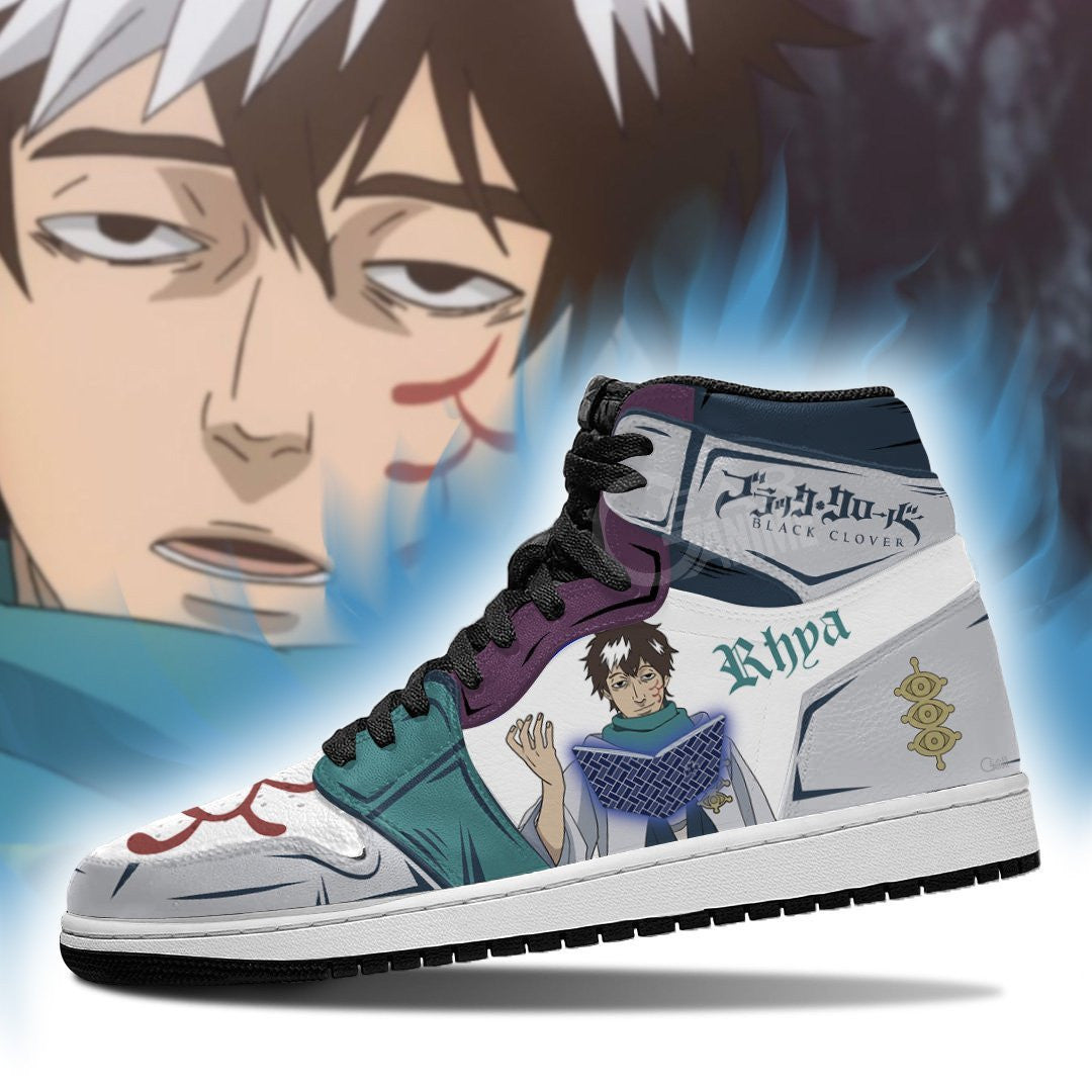 Third Eye Rhya Sneakers Black Clover Anime Shoes - 3 - GearAnime