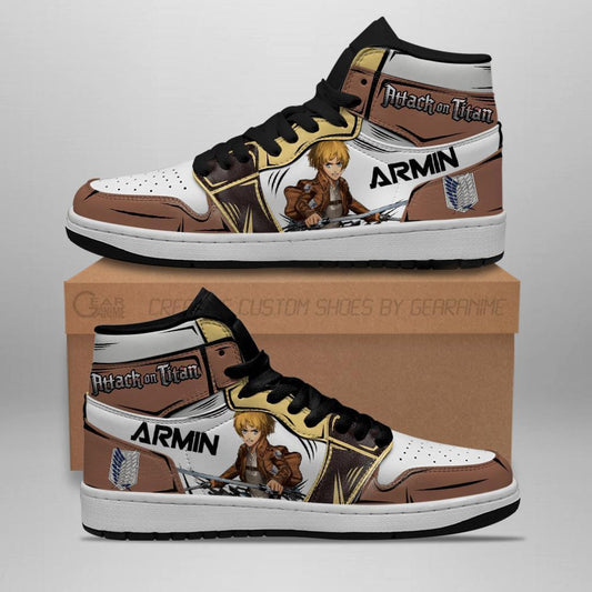 Armin Sneakers Attack On Titan Anime Sneakers - 1 - GearAnime