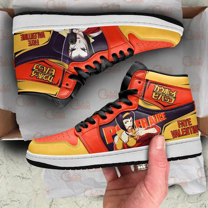 Faye Valentine Sneakers Cowboy Bebop Anime Custom Shoes MN10 - 1 - GearAnime