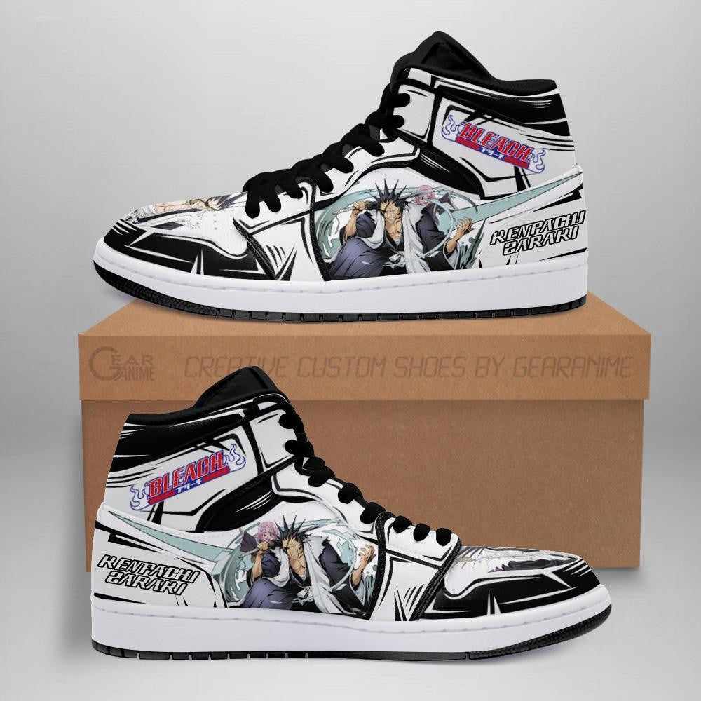 Kenpachi And Yachiru Sneakers Bleach Anime Shoes Fan Gift Idea MN05 - 1 - GearAnime